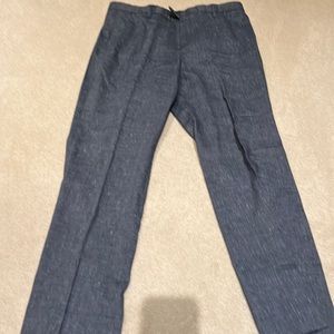 Mens Banana Republic linen/cotton/poly causal slacks 36 waist